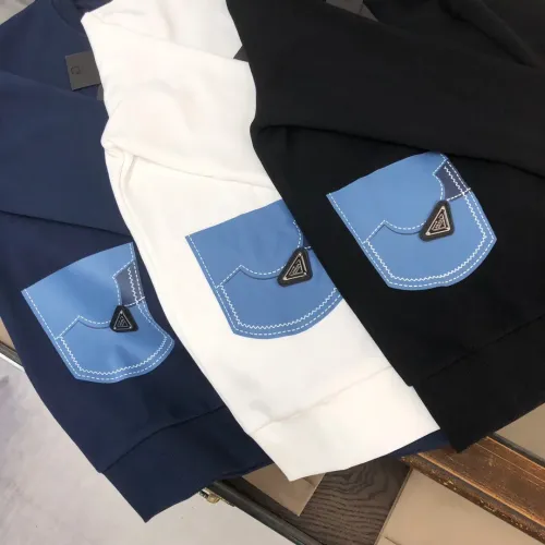 Replica Prada Hoodies Long Sleeved For Unisex #1431330 $42.00 USD for Wholesale