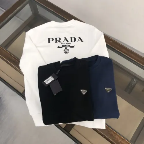 Replica Prada Hoodies Long Sleeved For Unisex #1431332 $42.00 USD for Wholesale