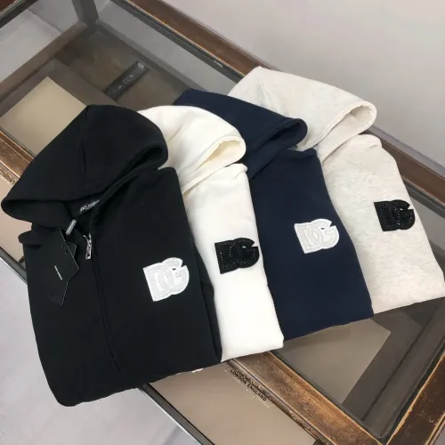 Replica Dolce & Gabbana D&G Hoodies Long Sleeved For Unisex #1431337 $48.00 USD for Wholesale