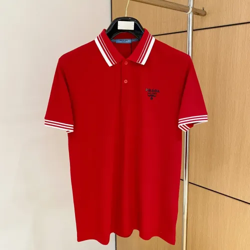 Prada T-Shirts Short Sleeved For Men #1431401 $48.00 USD, Wholesale Replica Prada T-Shirts