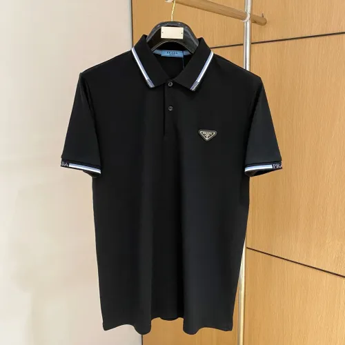 Prada T-Shirts Short Sleeved For Men #1431405 $48.00 USD, Wholesale Replica Prada T-Shirts