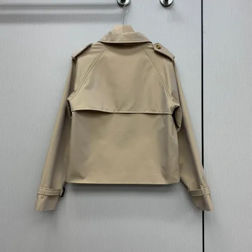 Replica Burberry Trench Coat Long Sleeved For Women #1431443 $132.00 USD for Wholesale