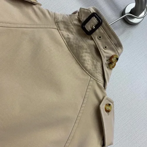 Replica Burberry Trench Coat Long Sleeved For Women #1431443 $132.00 USD for Wholesale