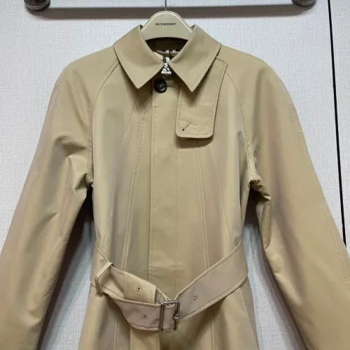 Replica Burberry Trench Coat Long Sleeved For Women #1431463 $162.00 USD for Wholesale