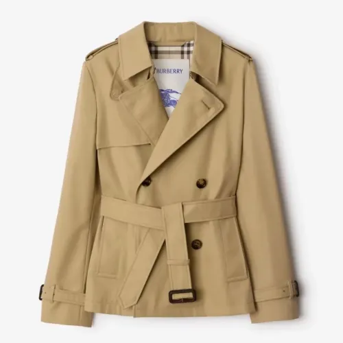 Burberry Trench Coat Long Sleeved For Women #1431473 $160.00 USD, Wholesale Replica Burberry Trench Coat
