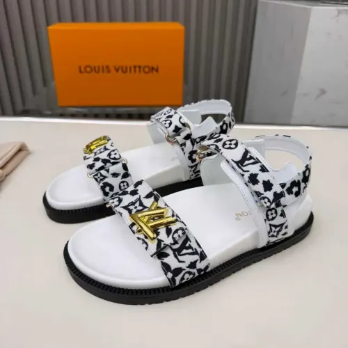 Louis Vuitton Sandal For Women #1431777 $80.00 USD, Wholesale Replica Louis Vuitton Sandal
