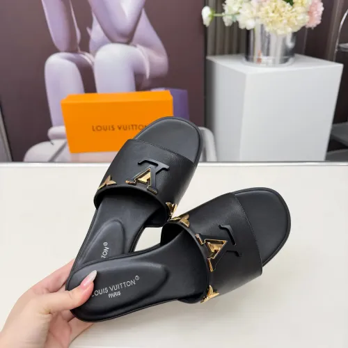 Replica Louis Vuitton Slippers For Women #1431783 $85.00 USD for Wholesale