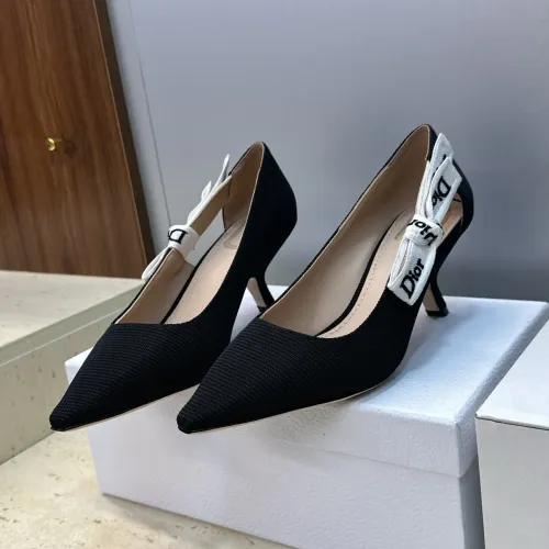 Replica Christian Dior High-Heeled Shoes For Women #1431792 $88.00 USD for Wholesale
