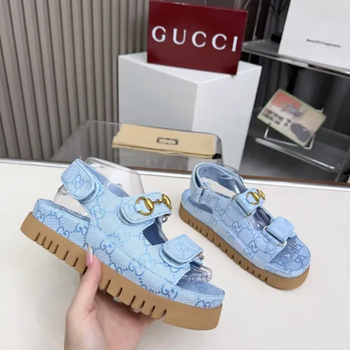 Replica Gucci Sandal For Women #1431802 $85.00 USD for Wholesale