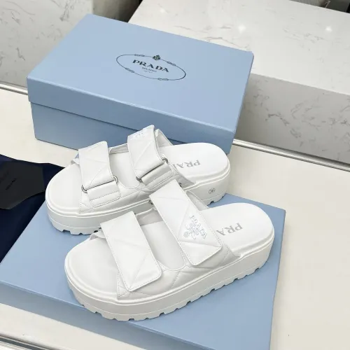 Replica Prada Slippers For Women #1431858 $96.00 USD for Wholesale
