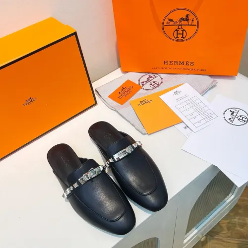 Replica Hermes Slippers For Women #1431895 $100.00 USD for Wholesale