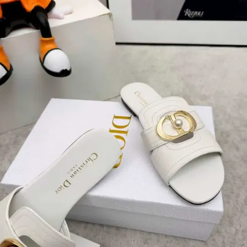Replica Christian Dior Slippers For Women #1431896 $82.00 USD for Wholesale
