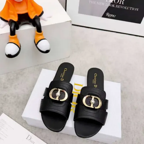 Replica Christian Dior Slippers For Women #1431898 $82.00 USD for Wholesale