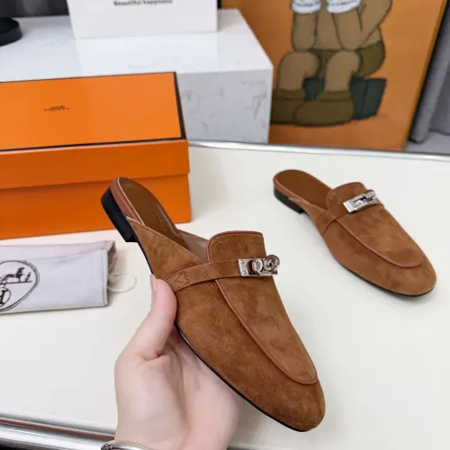 Replica Hermes Slippers For Women #1431925 $88.00 USD for Wholesale