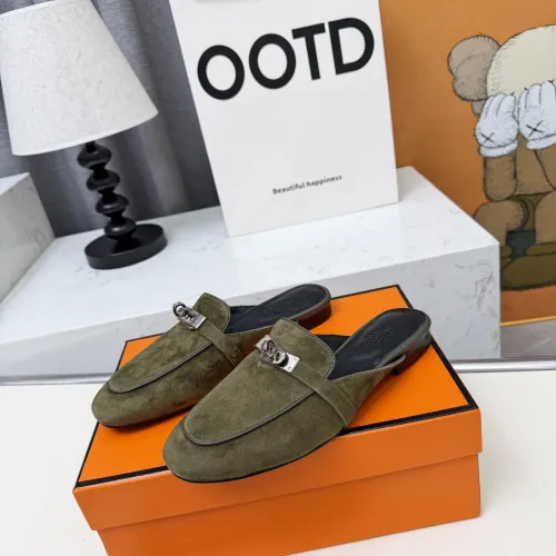 Hermes Slippers For Women #1431926 $88.00 USD, Wholesale Replica Hermes Slippers