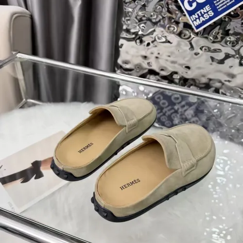 Replica Hermes Slippers For Men #1431929 $98.00 USD for Wholesale