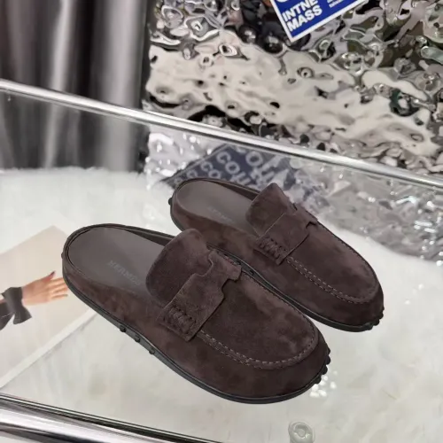 Replica Hermes Slippers For Men #1431933 $98.00 USD for Wholesale