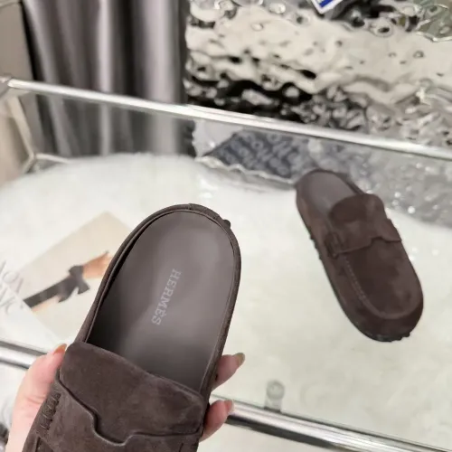 Replica Hermes Slippers For Men #1431933 $98.00 USD for Wholesale