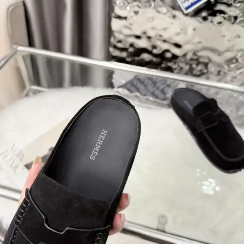 Replica Hermes Slippers For Men #1431935 $98.00 USD for Wholesale