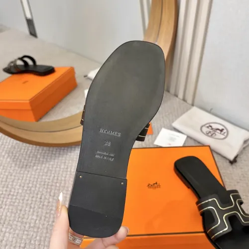 Replica Hermes Slippers For Women #1431945 $96.00 USD for Wholesale