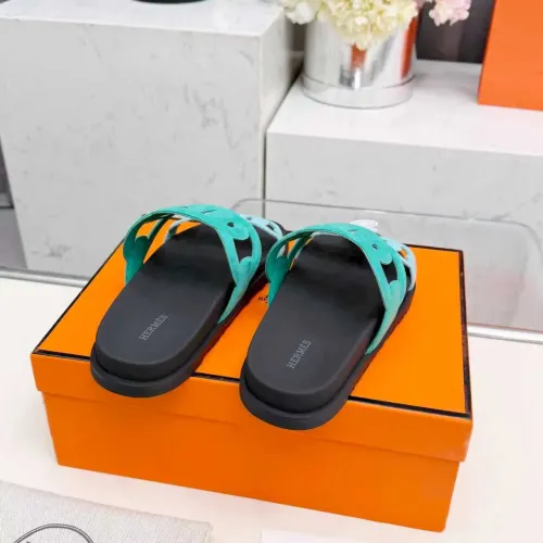 Replica Hermes Slippers For Women #1431951 $96.00 USD for Wholesale