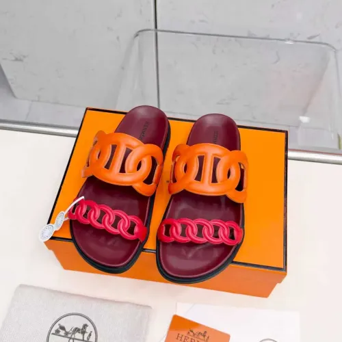 Replica Hermes Slippers For Women #1431952 $96.00 USD for Wholesale