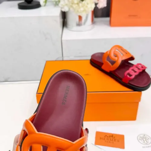 Replica Hermes Slippers For Women #1431952 $96.00 USD for Wholesale