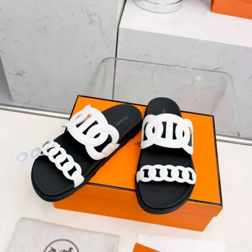 Replica Hermes Slippers For Women #1431953 $96.00 USD for Wholesale