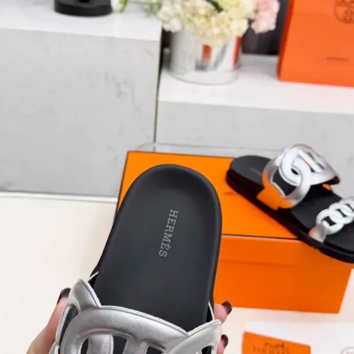 Replica Hermes Slippers For Women #1431954 $96.00 USD for Wholesale