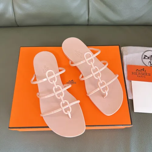 Replica Hermes Slippers For Women #1431980 $48.00 USD for Wholesale
