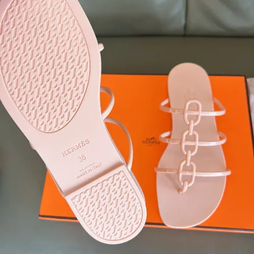 Replica Hermes Slippers For Women #1431980 $48.00 USD for Wholesale