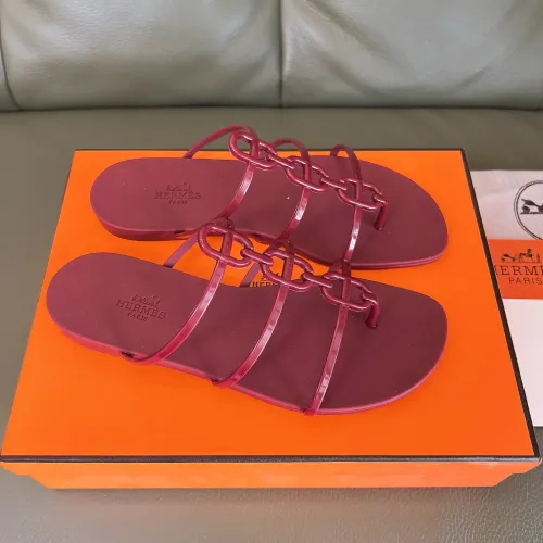 Replica Hermes Slippers For Women #1431981 $48.00 USD for Wholesale