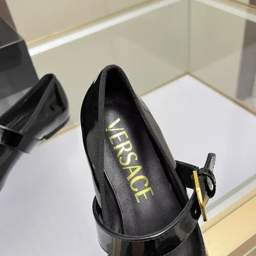 Replica Versace Flat Shoes For Women #1432026 $82.00 USD for Wholesale
