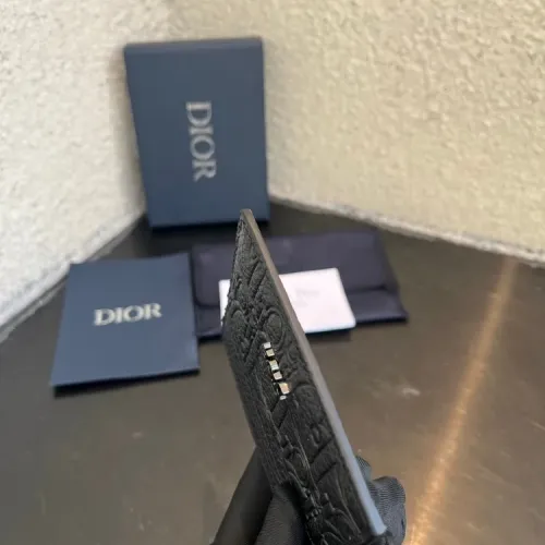 Replica Christian Dior AAA Man Card Holders #1432028 $42.00 USD for Wholesale