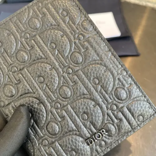 Replica Christian Dior AAA Man Card Holders #1432043 $56.00 USD for Wholesale