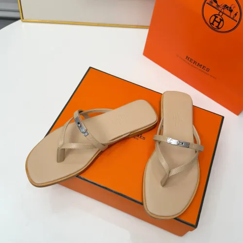 Replica Hermes Slippers For Women #1432086 $82.00 USD for Wholesale