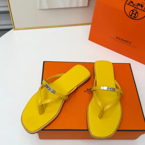 Replica Hermes Slippers For Women #1432087 $82.00 USD for Wholesale