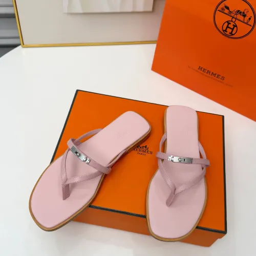 Replica Hermes Slippers For Women #1432088 $82.00 USD for Wholesale