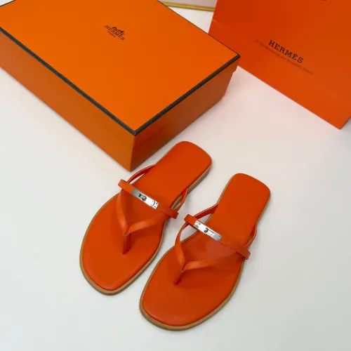 Replica Hermes Slippers For Women #1432089 $82.00 USD for Wholesale