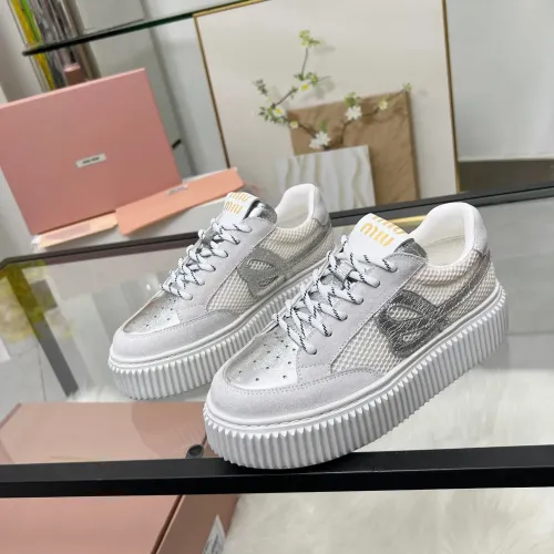MIU MIU Casual Shoes For Women #1432110 $88.00 USD, Wholesale Replica MIU MIU Casual Shoes