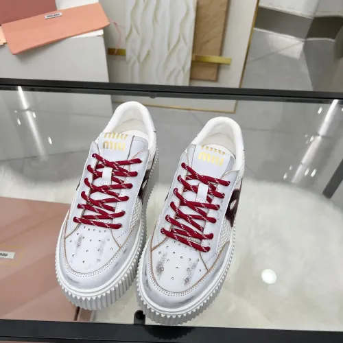 Replica MIU MIU Casual Shoes For Women #1432111 $88.00 USD for Wholesale