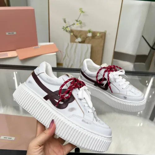 Replica MIU MIU Casual Shoes For Women #1432112 $88.00 USD for Wholesale