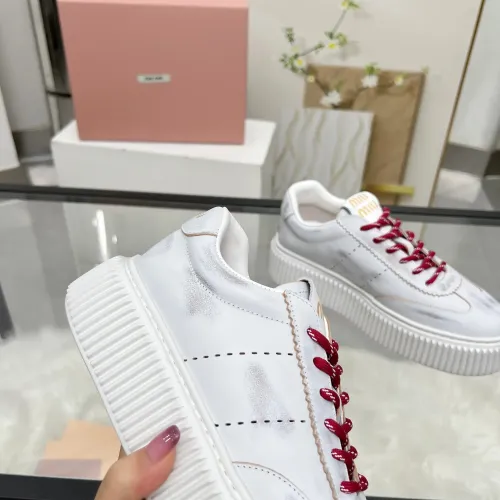 Replica MIU MIU Casual Shoes For Women #1432117 $88.00 USD for Wholesale