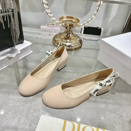 Christian Dior Flat Shoes For Women #1432122 $92.00 USD, Wholesale Replica Christian Dior Flat Shoes