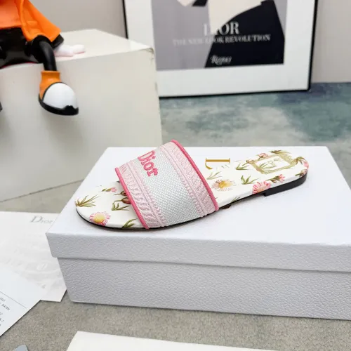 Replica Christian Dior Slippers For Women #1432126 $76.00 USD for Wholesale