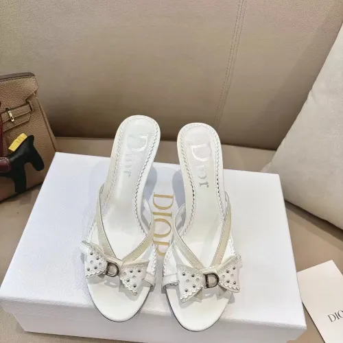 Replica Christian Dior Slippers For Women #1432129 $102.00 USD for Wholesale