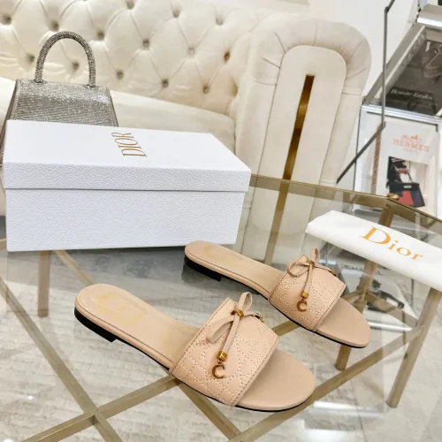 Replica Christian Dior Slippers For Women #1432135 $85.00 USD for Wholesale