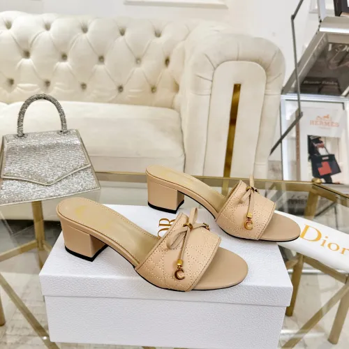 Replica Christian Dior Slippers For Women #1432139 $92.00 USD for Wholesale