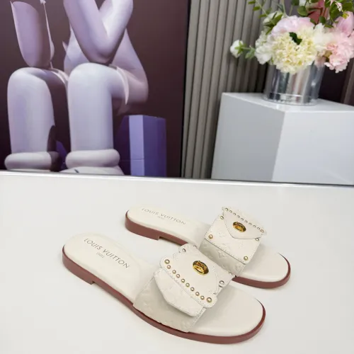 Replica Louis Vuitton Slippers For Women #1432142 $85.00 USD for Wholesale