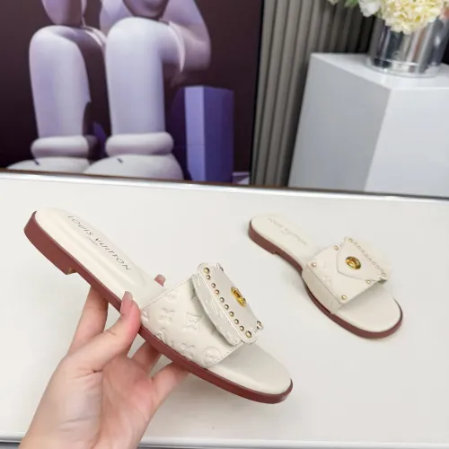 Replica Louis Vuitton Slippers For Women #1432142 $85.00 USD for Wholesale